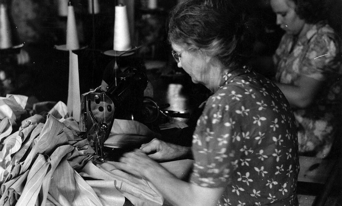 Morehead City Garment Co., Morehead City,1942. Photo courtesy, State Archives of North Carolina