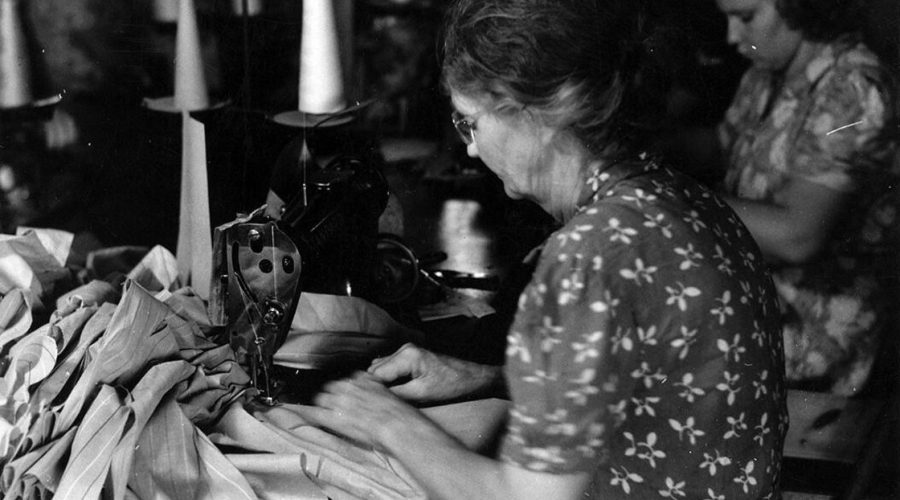 Morehead City Garment Co., Morehead City,1942. Photo courtesy, State Archives of North Carolina