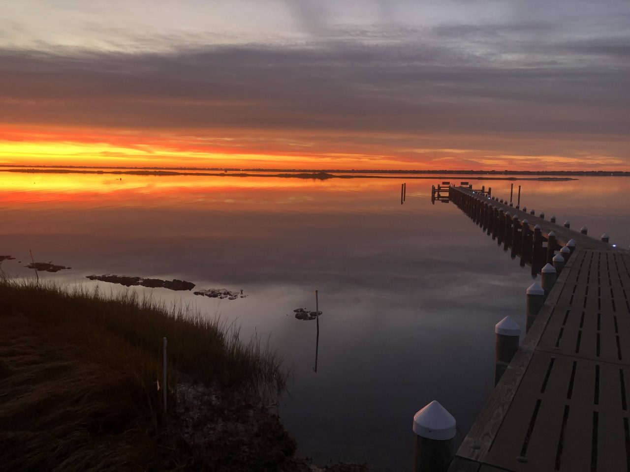 New docks and piers must be built to standards reinstated in the state's building code. Photo: North Carolina Coastal Federation