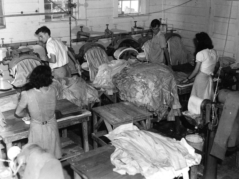 Morehead City Garment Co., Morehead City,1942. Photo courtesy, State Archives of North Carolina