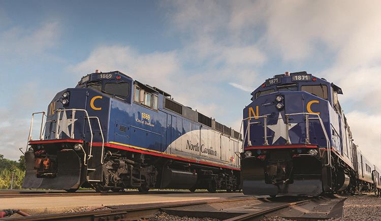 The North Carolina Department of Transportation’s Rail Division has released its State Rail Plan for public comment. Photo: NCDOT