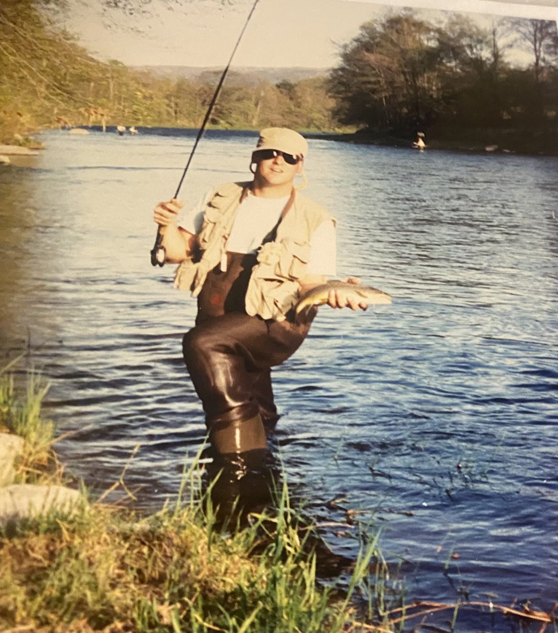 The author, Gordon Churchill, in 1993, "So, as you can see, I’ve been doing this a long while."