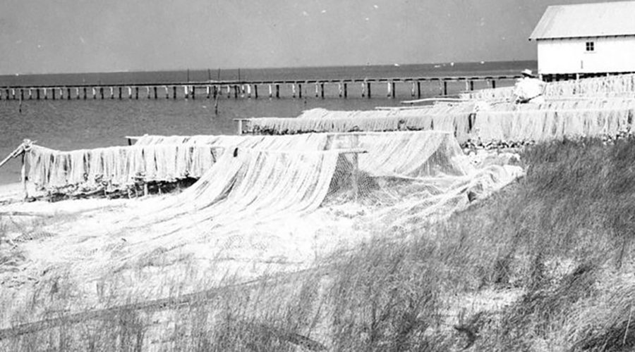 Harkers Island, 1944.  Photo courtesy, State Archives of North Carolina