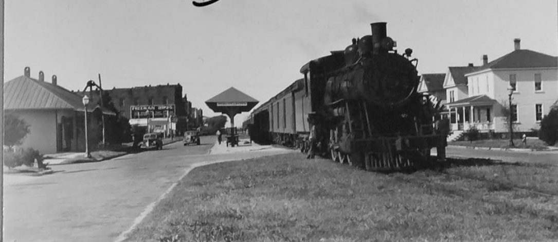 One of the Atlantic & North Carolina Railroad’s trains at the depot in Morehead City, N.C., 1942. Courtesy, State Archives of North Carolina