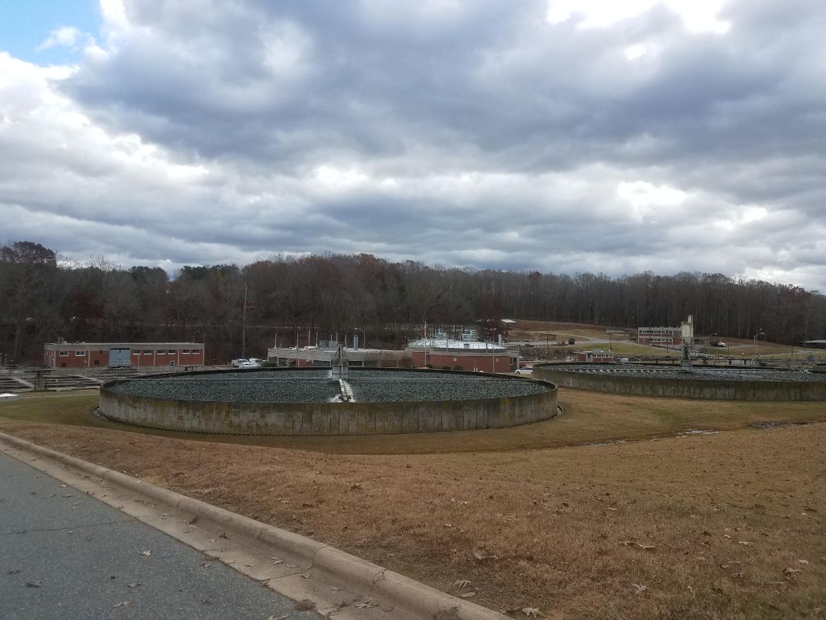Asheboro’s wastewater treatment plant discharges into Cape Fear River basin, the drinking water source for thousands of downstream residents. Photo: city of Asheboro