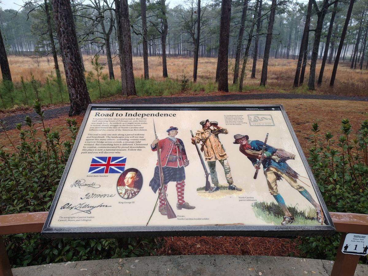 View of the Moores Creek National Battlefield from its visitor center. Photo: Jennifer Allen