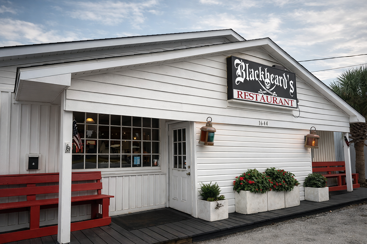 Blackbeard's Grill as it appears now.