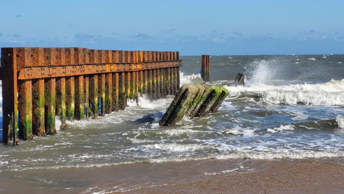 A Buxton jetty as it appeared in spring 2025. Photo: Joy Crist/Island Free Press