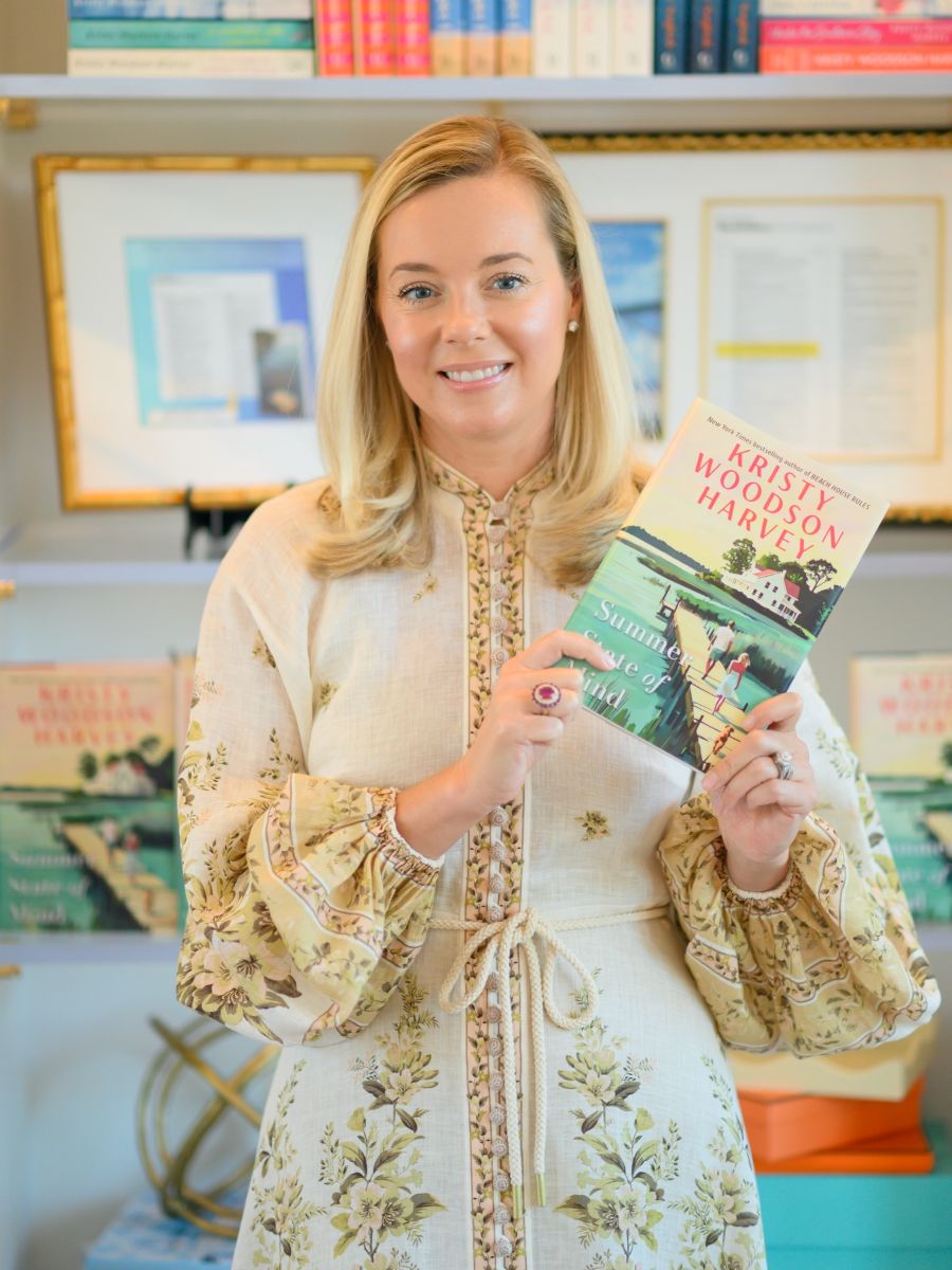 Kristy Woodson Harvey, a New York Times bestselling author who resides in Beaufort, will begin her a tour this weekend to launch her new fiction novel, "Summer State of Mind." Photo: Courtesy of Harvey