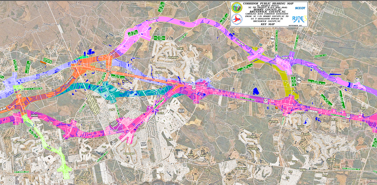 State transportation officials say the North Carolina portion of the formerly preferred Alternative 4 will not be built as proposed in response to public feedback. Map: NCDOT
