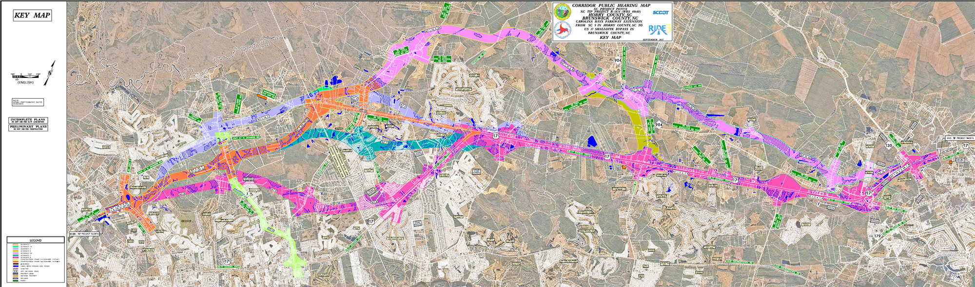 State transportation officials say the North Carolina portion of the formerly preferred Alternative 4 will not be built as proposed in response to public feedback. Map: NCDOT