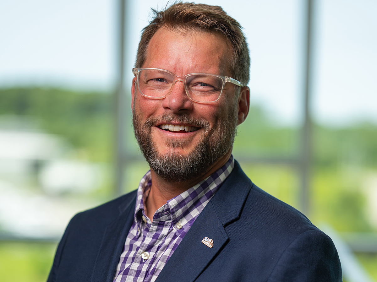 Dr. Reide Corbett is executive director of the Coastal Studies Institute in Wanchese.