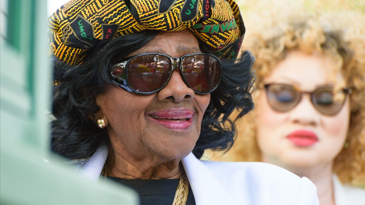 Ms. Doris Creecy is shown at a Juneteenth celebration with her daughter Coquetta.