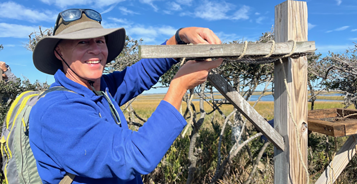 Matthew Godfrey will give an overview of sea turtle nesting and nest protection in the state at the "Green Drinks" event in Morehead City.