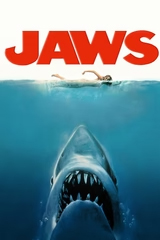 Movie poster for the 1975 film, "Jaws."