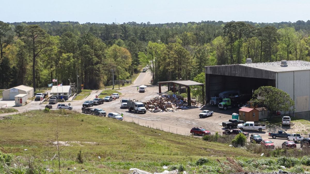 The Bolivia Dump is pictured in this image from the Brunswick County website.