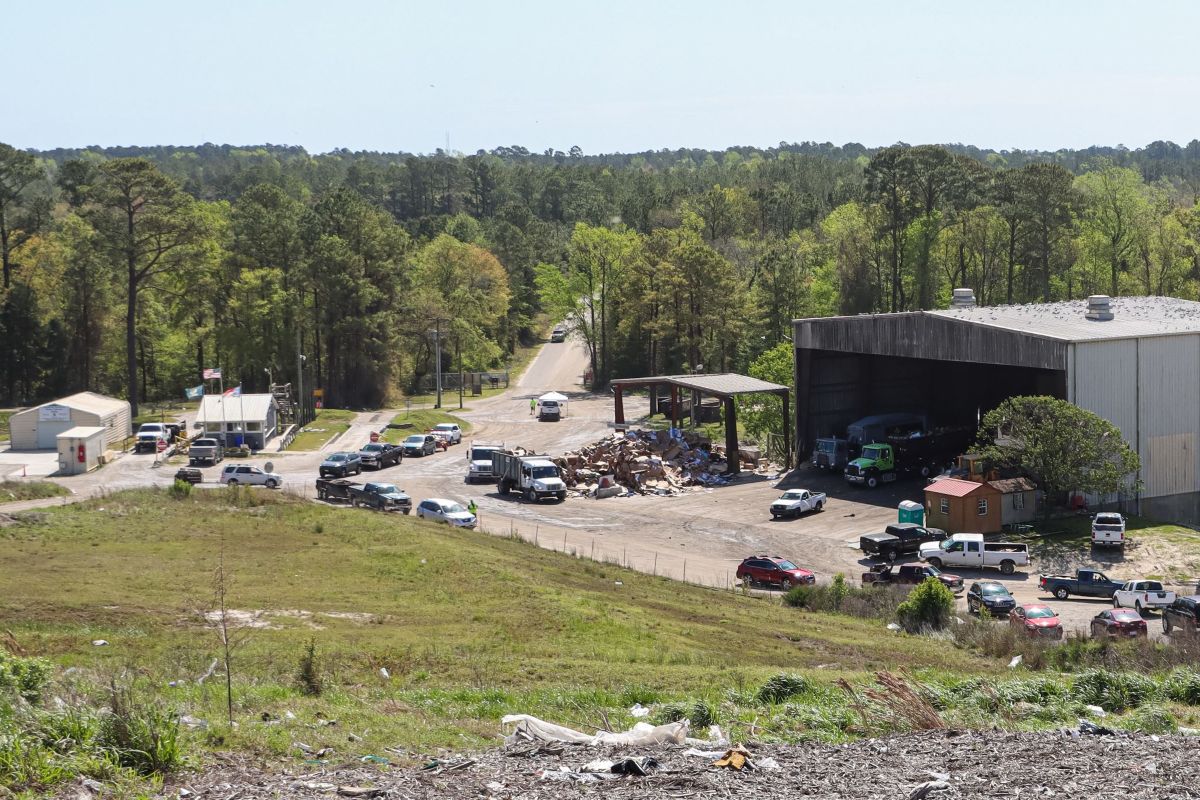 The Bolivia Dump is pictured in this image from the Brunswick County website.