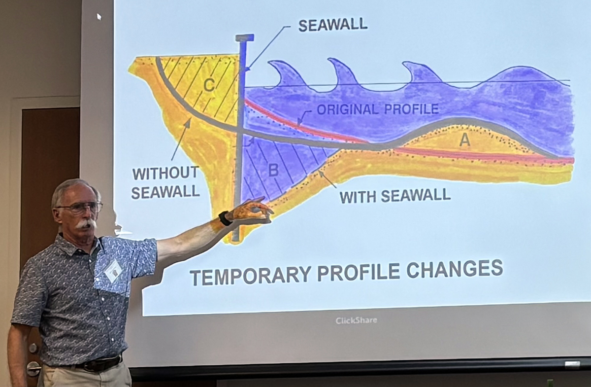 CRC seawall science skeptics attempt ‘political stand’: Cahoon