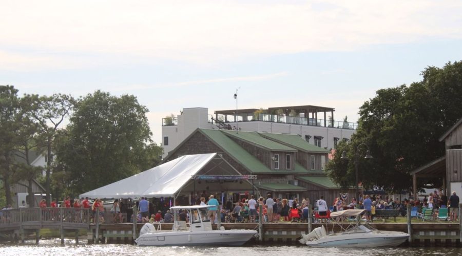 Manteo, the downtown is shown here, is among the 19 communities to be awarded federal funding for urban and community forestry projects. Photo: Town of Manteo social media