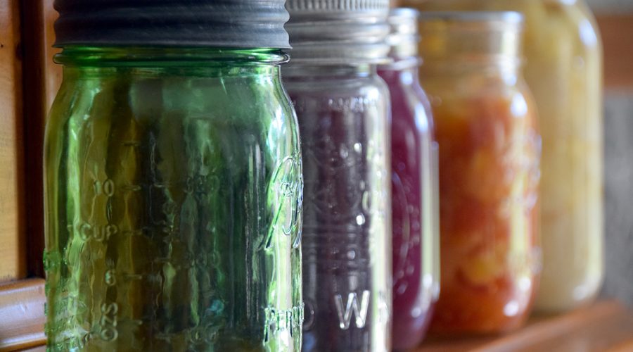 Canning jars are reusable. Photo: Mark Hibbs