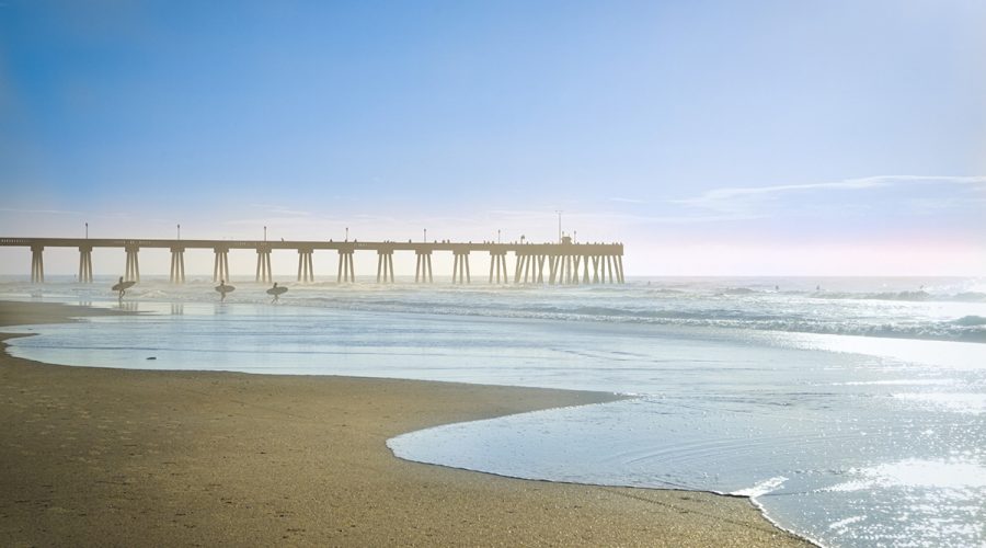 Kristen Fulmer of Mebane submitted this photo made on a peaceful morning earlier this year at Wrightsville Beach, North Carolina. "The soft morning light reflected across the wet sand as surfers made their way into the water near the pier," Fulmer noted with her submitted photo. "I loved how the silhouettes of the surfers, the waves, and the hazy light came together to capture the calm feeling of an early morning on the North Carolina coast."
