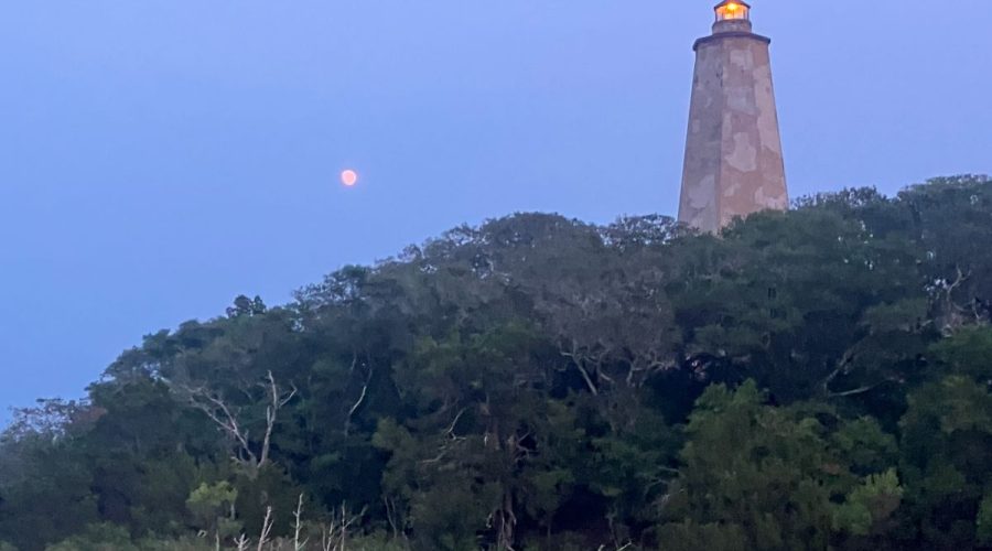 The Bald Head Light, known affectionately as Old Baldy, was first lit in 1817 and is North Carolina’s oldest lighthouse. Photo: David Cecelski