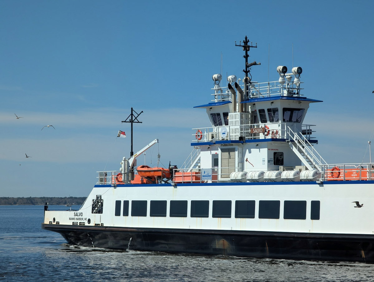 North Carolina Ferry M/V Salvo. Photo: NCDOT
